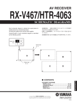 Yamaha RXV-467 - Schematic 